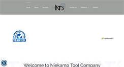Desktop Screenshot of niekampinc.com